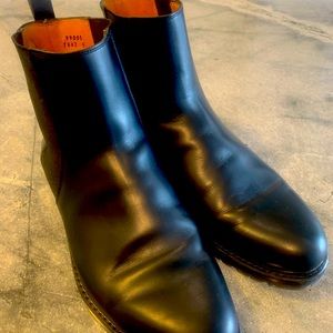 Jalan Sriwijaya side gore boots men’s 27.5cm black